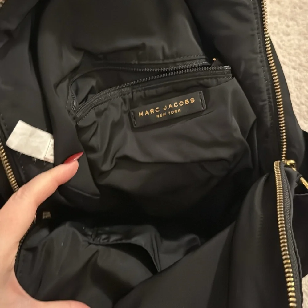 Marc Jacob’s Preppy Black Nylon Backpack - Picture 3 of 5
